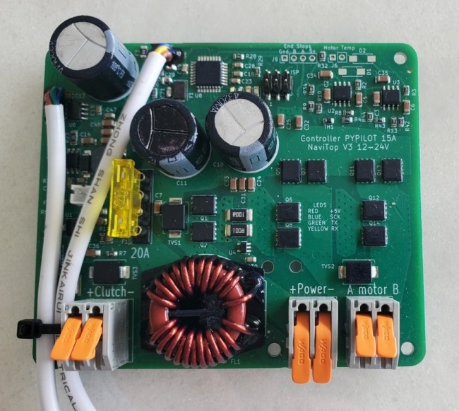 Pypilot motor controller 12-24V 15A by NaviTop, without enclosure