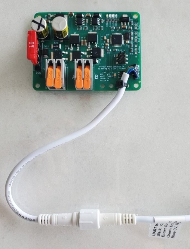Pypilot motor controller12V 7A by Navitop, without enclosure and clutch output