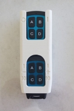 RT4 - 7€ - One watertight RF remote control with 4 buttons (6V)