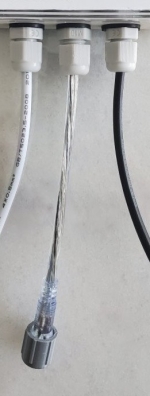 CN - 15€ - Additional cable gland with NMEA0183 cable for watertight pypilot computer - NOT AVAILABLE